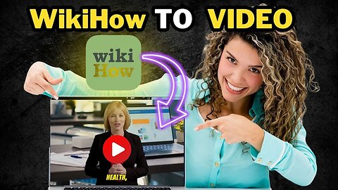 Best AI Video Generator | Convert wikiHow to YouTube Videos with AI