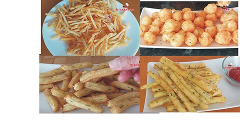 6 Simple and Quick Crispy French Fries Recipes ! Will delight the whole family ! Kids Snacks !