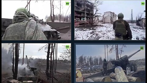 RT Follows Russian Troops Advancing As Fighting On Frontlines Intensifies