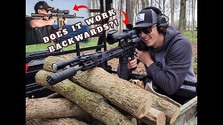 Gun Mythbuster: Shooting Optics Backward