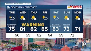 WMAR-2 News Weather at 11