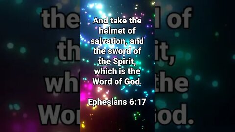 THE WORD OF GOD DEFEATS THE ENEMY! | BIBLE VERSES TODAY | Ephesians 6:17 With Commentary!