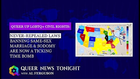 Le leggi mai abrogate in molti Stati degli USA che vietano la sodomia DOCUMENTARIO agli LGBTQ🏳️‍🌈 interessa solo togliere le leggi sulla sodomia che criminalizzano l'omosessualità per fare le loro schifezze senza essere arrestati
