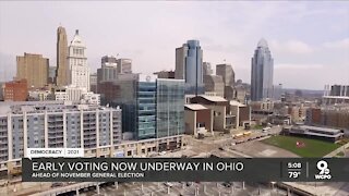 Early voting underway in Ohio for the November General Election