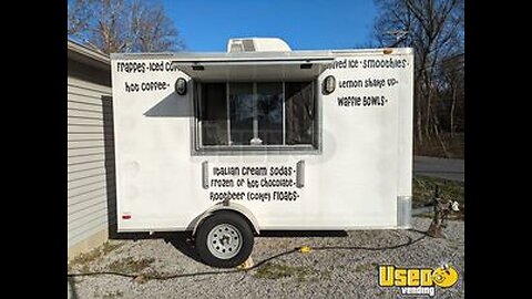 2014 - 6' x 12' Shaved Ice and Coffee Concession Trailer for Sale in Kentucky!