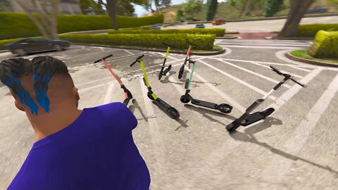 GTA 5 NEXT GEN electric scooter