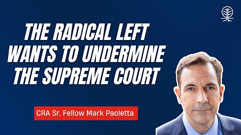 Mark Paoletta EXPOSES Partisan Attempts to Discredit Trump-Appointed SCOTUS Justices