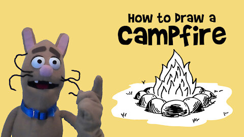 How to Draw a Campfire