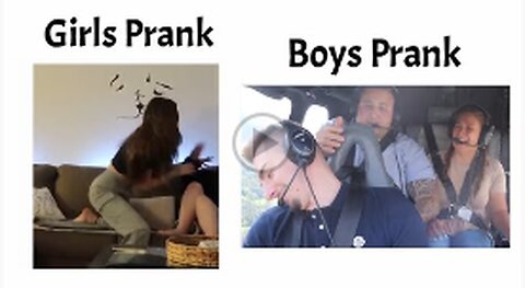 girls vs boys prank