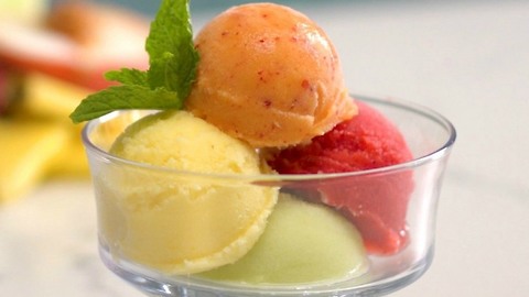 Fresh Fruit Sorbet - 4 Ways