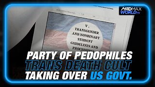 Party of Pedophiles: Leftist Trans Death Cult Attempting to Take Control