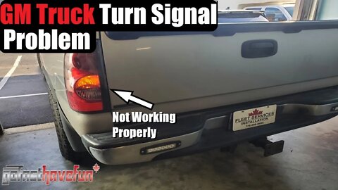 GM Truck & SUV Turn Signal Problem 1999 - 2013 Chevy and GMC (GMT-800 & GMT-900) | AnthonyJ350