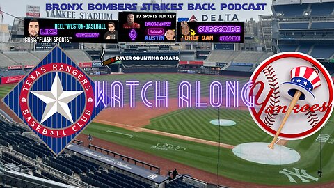 ⚾BASEBALL: NEW YORK YANKEES VS Texas Rangers LIVE WATCH ALONG AND PLAY BY PLAY