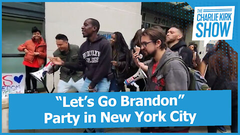“Let’s Go Brandon” Party in New York City