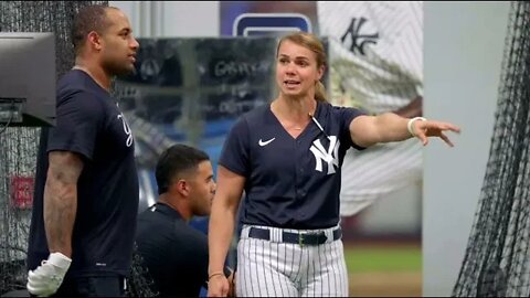 SEXISM IN ATHLETICS AND BASEBALL WITH 1ST FEMALE YANKEES HITTING COACH RACHEL BALKOVEC