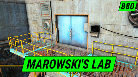 Marowski's Secret Lab | Fallout 4 Unmarked | Ep. 880