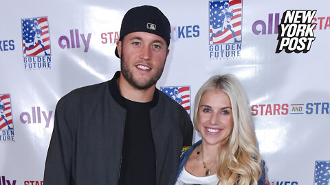 Matthew Stafford's wife Kelly makes playoff plea to Rams fans