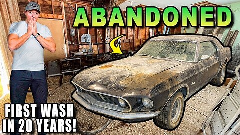 I Found an ABANDONED Mustang From The 60's To Detail!