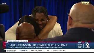 Paris Johnson Jr. drafted to 6 overall