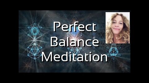 Meditation for ABSOLUTE BALANCE WITHIN | sacred geometry | Infinity Symbol & Crystal Octahedron