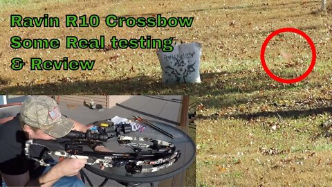 Ravin R10 Crossbow Review, range time & more!