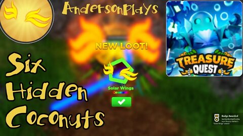AndersonPlays Roblox 🌴EVENT🌴Treasure Quest - How to Find All 6 Hidden Coconuts - Summer Update 2021