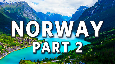 Norway Beautiful Places in 4K With Calming Music - Norway Beautiful Landscapes Part 2