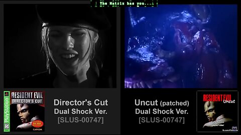 RESIDENT EVIL: UNRATED- UNCUT FMV'S- OST- DUAL SHOCK V1.0