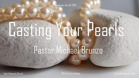Casting Your Pearls