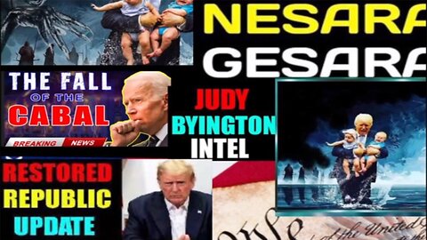 Judy Byington. Restored Republic via a GCR ~ Situation Update 4/9/24 > SG Anon - Q+ White Hats Intel