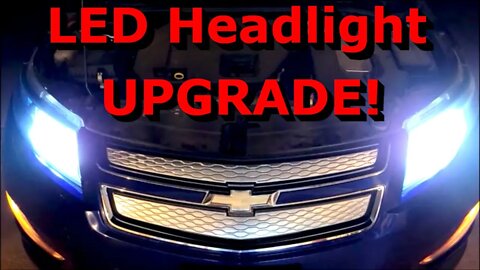 LED Headlight Upgrade | Chevy Volt | Fahren Forenner LED Bulbs