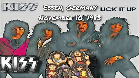 Kiss: Essen, Germany- November 10, 1983