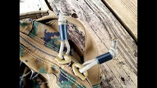 BACKPACK ZIPPER PULL-CORD DIY