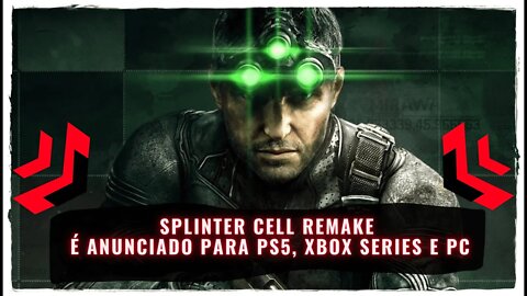 Splinter Cell Remake é Anunciado para PS5, Xbox Series e PC