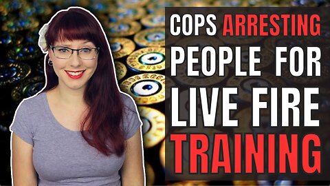 Cops Arresting People for Live Fire Training