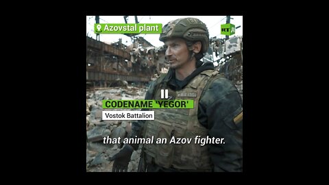 A Vostok Battalion soldier, codenamed Forest, said what he thought of the Azov fighters