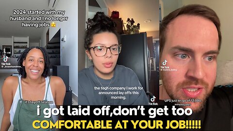 Mass Layoffs 2024,Upcoming & Present | Tiktok Rants On Layoffs