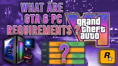 GTA 6 PC Requirements?? GTA 6 Official Trailer Released?? GTA 6 PC Available?? GTA 6 vs GTA 5