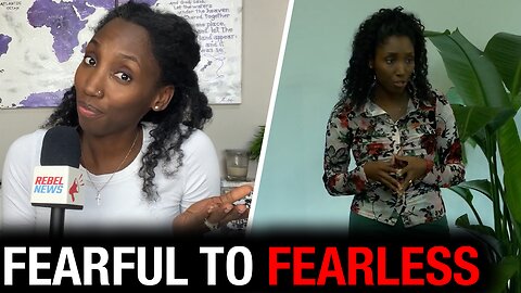 From terrified of COVID to fearless Rebel News reporter: Drea Humphrey tells her story