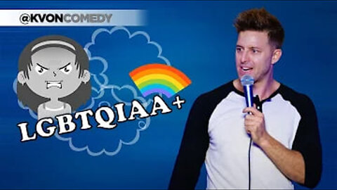LGBTQiAA+ Lady Gets Mad At Comedian (K-von laughs)