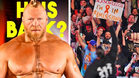 Brock Lesnar Back In WWE Rumor...Attitude Era Back...Roman Reigns Acknowledges Fan...
