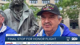 Final stop for honor flight