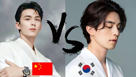 Top 10 🔥🔥🔥Most Handsome Korean Actors VS Most Handsome Chinese Actors 🔥🔥🔥 |One to one comparison