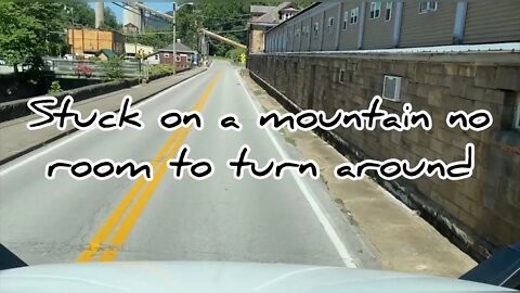 Wrong address snafu-big truck-Black Mountain KY#hedgehogshomestead #cdl #truckdriver #garmin