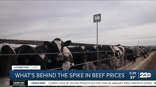 What's behind the spike in beef prices