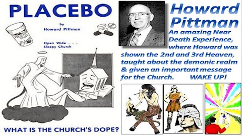 Placebo, a wake up call to the Church by Howard Pittman