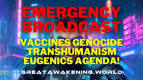 ⚠️WARNING⚠️ Vaccines Genocide Transhumanism Eugenics Agenda - Satanic Zombie Apocalypse!