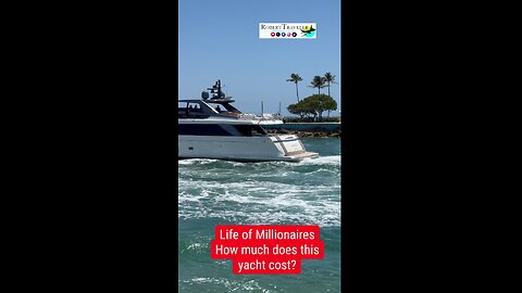Life of Florida Millionaires. How much does this yacht cost? #yacht #boat #miami #florida