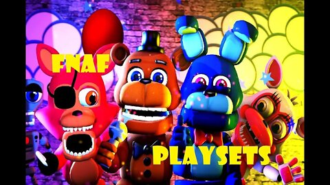 Five Nights At Freddy's Playsets (FNAF) Toy Time With Little Frugal