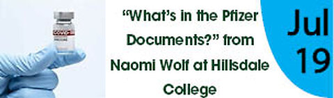 "What's in the Pfizer Documents?" and Orlando Sonza explains Issue 1 in Ohio